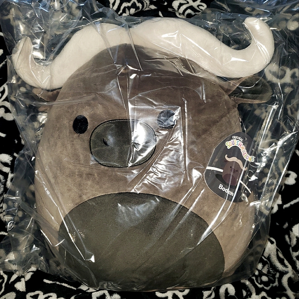 Squishmallows 12" Boden Water Buffalo KellyToys NWT SELECT BLACK TAG